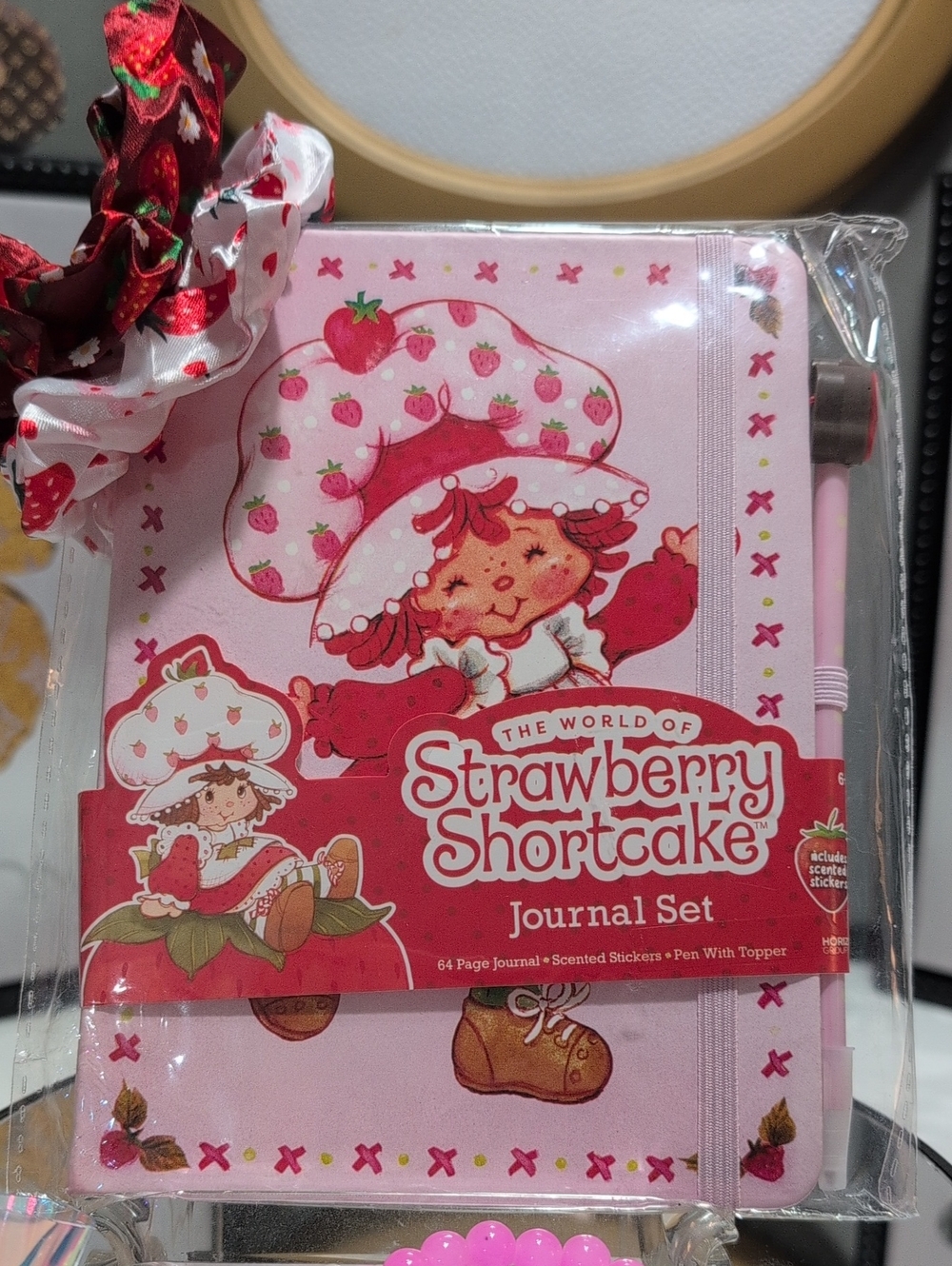 Strawberry Shortcake Pink Journal Set and White/Pink Bundle 🩷🍓